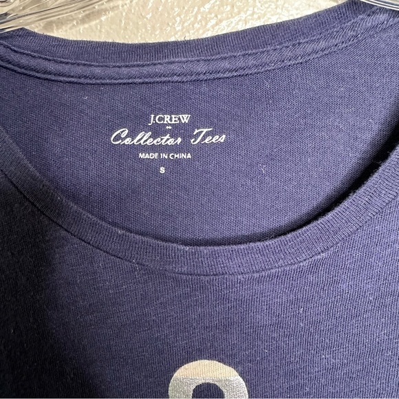 J. Crew Collector Tee Navy Blue Anchor Short Sleeve Shirt Size Small - Picture 3 of 5